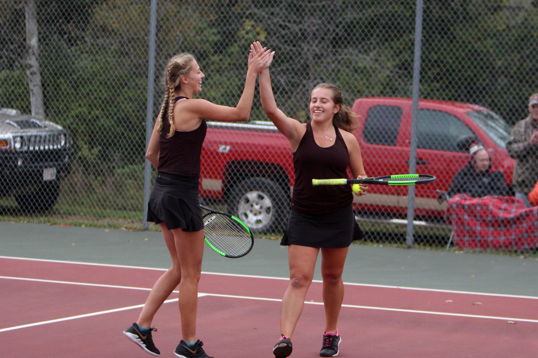 Altoona at Menomonie girls tennis 10-3-19